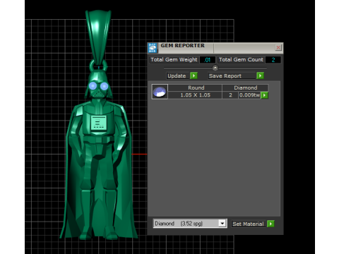 The Sith Sentinel Pendant 3D Printable Model 3D Принт Модель