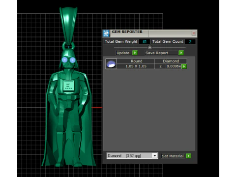 The Sith Sentinel Pendant 3D Printable Model 3D Print Model