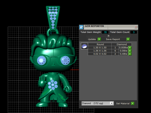 Funko Pop Figure Pendant 3D Printable Model 3D Принт Модель