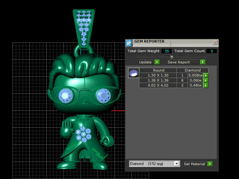Funko Pop Figure Pendant 3D Printable Model 3D Print Model