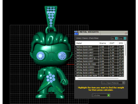 Funko Pop Figure Pendant 3D Printable Model 3D Print Model