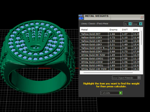 Crown Ring 3D Printable Model 3D Print Model
