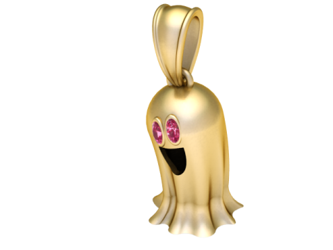 Flying LADY Ghost Pendant 3D Printable Model Model do druku 3D