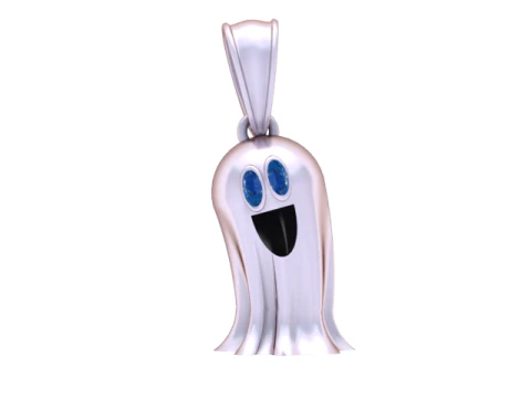 Flying LADY Ghost Pendant 3D Printable Model 3D Print Model