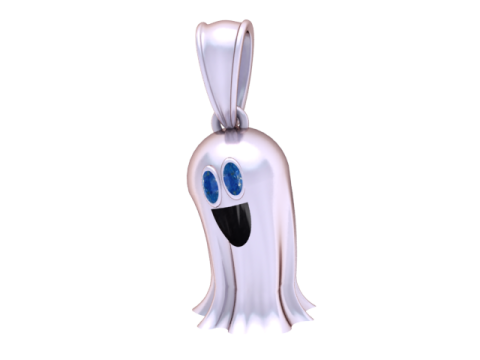 Flying LADY Ghost Pendant 3D Printable Model Model do druku 3D