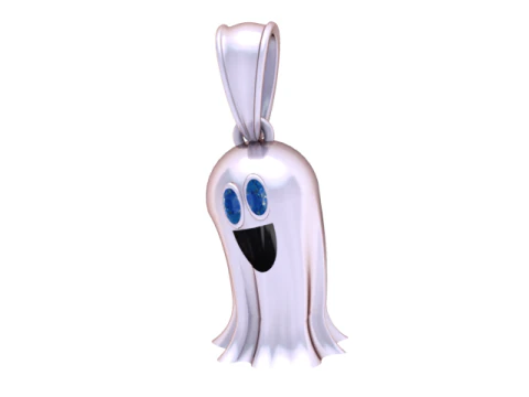 Flying LADY Ghost Pendant 3D Printable Model 3D Print Model