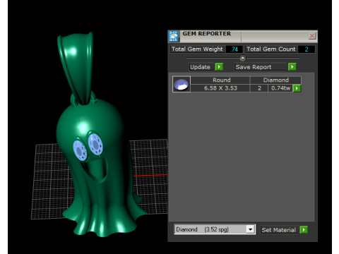 Flying LADY Ghost Pendant 3D Printable Model Model do druku 3D