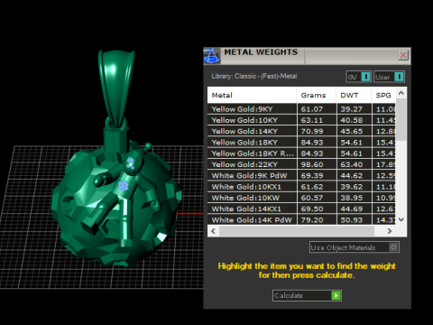 3D-druckbares Modell des Voyagers-Charm-Anhängers 3D Druckmodell