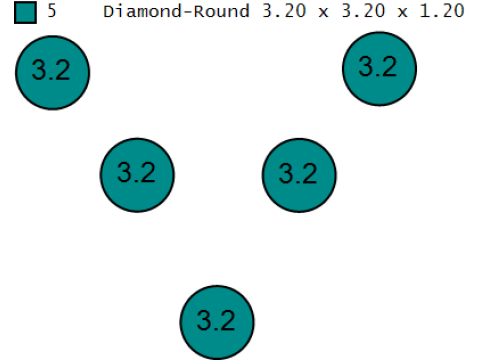 Model cetak 3d Liontin Teddy Berkilau Model Cetak 3D