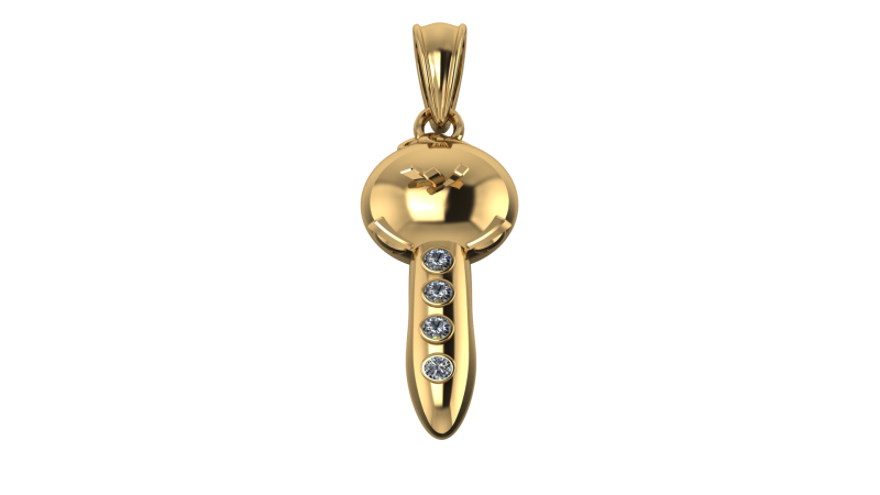 Home Key Pendant 3d pritable model 3D 打印模型 .c4d .max .obj .3ds .fbx .stl .blend