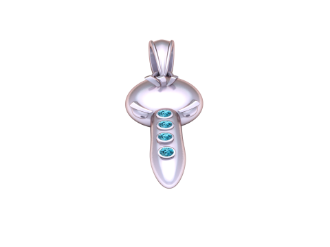 Home Key Pendant 3d pritable model Modello di stampa 3D