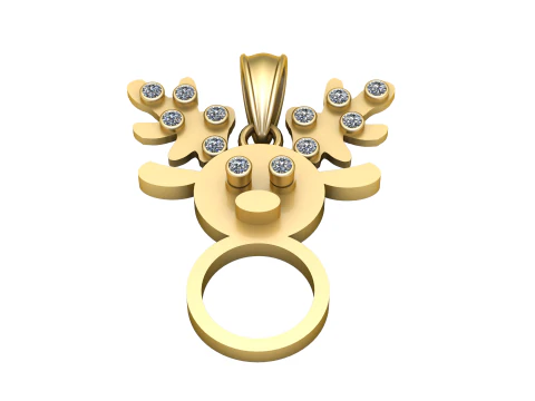 Sevgili yüz kolye 3 boyutlu yazdırılabilir model 3D Baskı Modeli