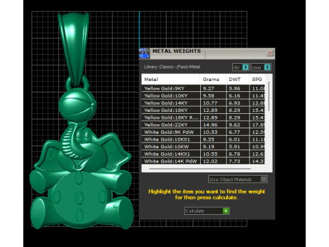 Ganesha Pendant 3d printable model 3D 打印模型
