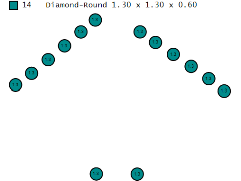 Model Cetak 3D Liontin Pesawat Emas Model Cetak 3D