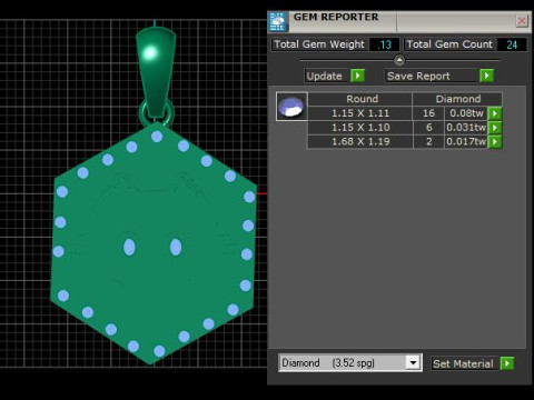 Discordian Charm Pendant 3D Printable Amulet Model do druku 3D