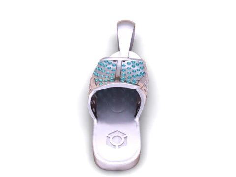 The Golden Slipper Pendant 3D Printable Model 3D Print Model