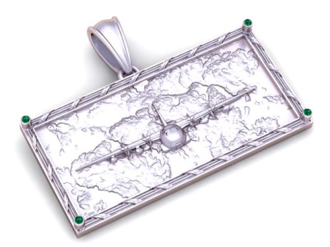 C-130 Hercules Aircraft Pendant 3D Printable Model 3D Print Model