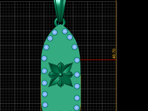 Golden Ship Pendant 3D Printable Model 3D printmodel