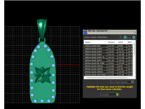 Golden Ship Pendant 3D Printable Model 3D printmodel