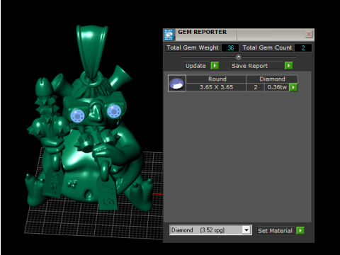 怪物吊坠 3D 可打印模型 3D 打印模型
