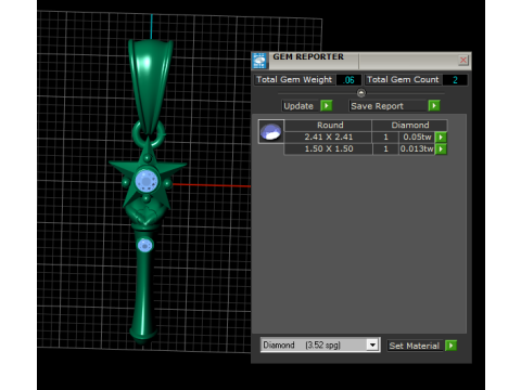 Le pendentif clé de l'empereur modèle imprimable en 3D Modèles 3D en vedette