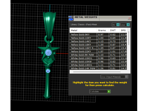 Le pendentif clé de l'empereur modèle imprimable en 3D Modèles 3D en vedette