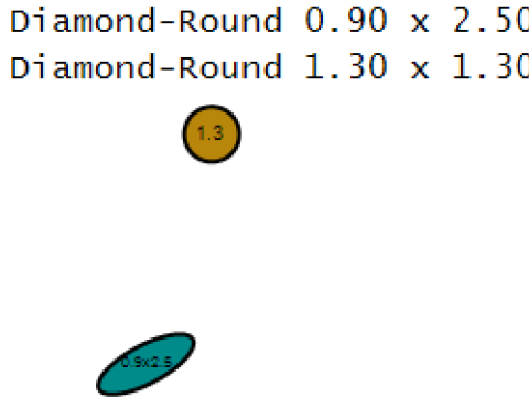 Model do druku 3D ze złotym wisiorkiem Model do druku 3D