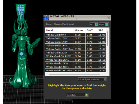 Wisiorek ze złotym bóstwem Model do druku 3D Model do druku 3D