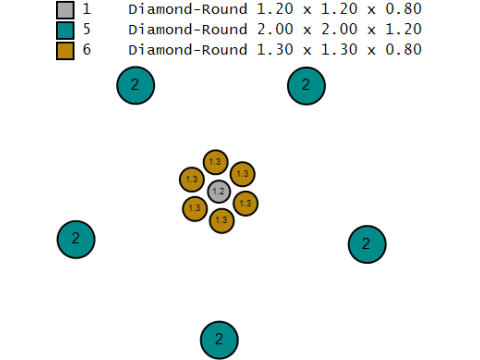 ПІДВІС З ЗОЛОТОЮ КВІТКОЮ 3D МОДЕЛЬ ДЛЯ ДРУКУ 3D Принт Модель