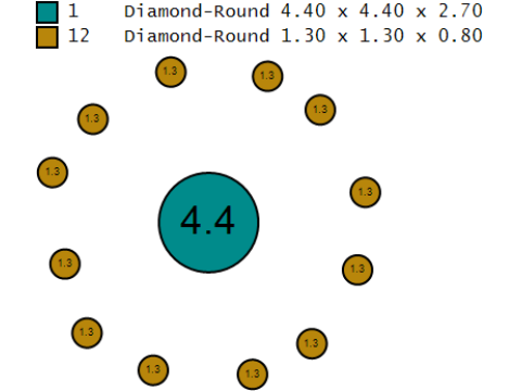 MODEL CETAK 3D LIONTIN BUNGA MAWAR EMAS Model Cetak 3D