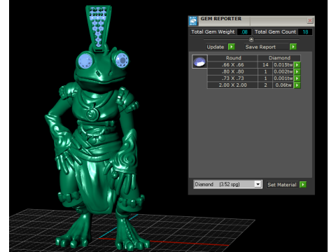 LADY FROG PENDANT 3D PRINTABLE MODEL 3D Print Model