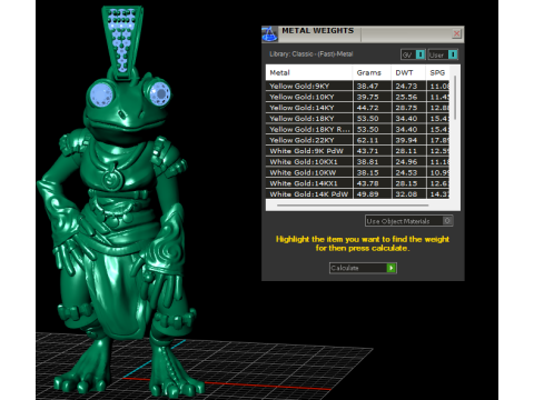 LADY FROG PENDANT 3D PRINTABLE MODEL 3D Print Model