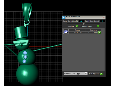 Подвеска Ледяного Человека 3D Модель для печати 3D Принт Модель