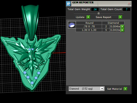 Pokmon Go Team Instinct Pendant 3D Printable Model 3D Print Model