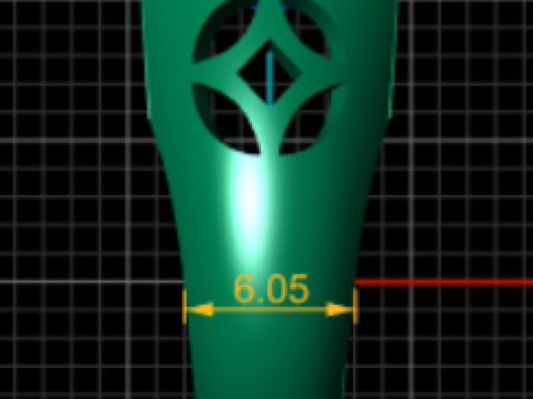 Mavi Topaz Erkek Yüzüğü 3D Yazdırılabilir Model 3D Baskı Modeli