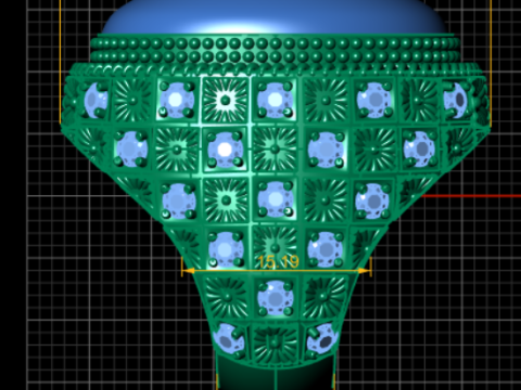 Monkor Herrenring 3D-druckbares Modell 3D Druckmodell