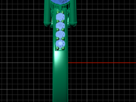 Accent diamanten ring 3D afdrukbaar model 3D printmodel