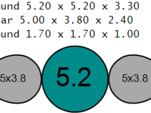 Accent diamanten ring 3D afdrukbaar model 3D printmodel