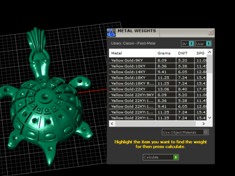 Подвеска в виде черепахи-животного 3D модель для печати 3D Принт Модель