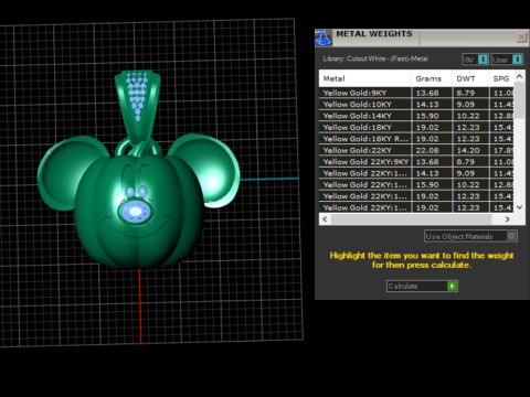 Mickey Pumpkin hanger 3D afdrukbaar model 3D printmodel