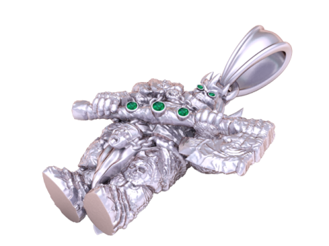 Monster hanger 3D afdrukbaar model 3D printmodel