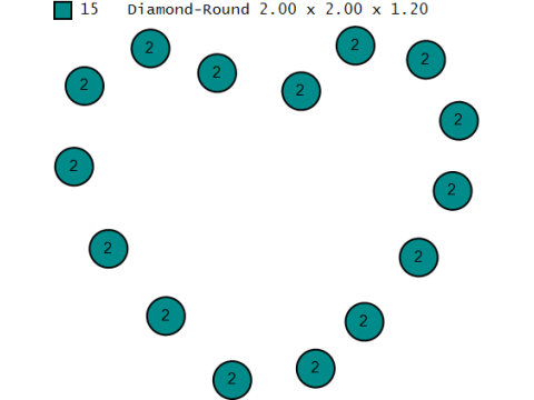 Broken Heart Pendant 3D Printable Model 3D Print Model