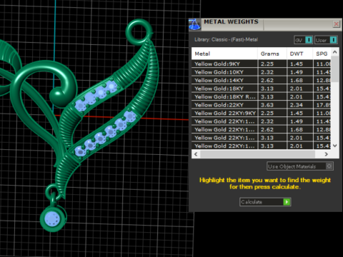 Золотий кулон Mangalsutra 3D модель для друку 3D Принт Модель