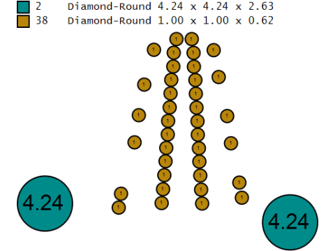 Modèle imprimable en 3D du pendentif Golden Ghost Modèles 3D en vedette