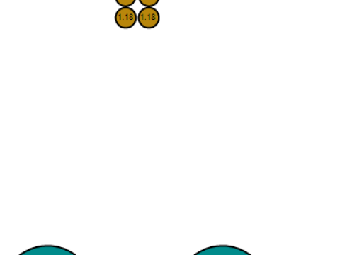 Modelo para impressão 3D de pingente de coração dourado Ruby Modelo de Impressão 3D