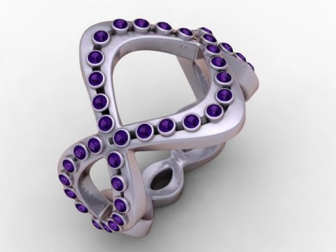 067 Кольцо 3D Модель для печати 3D Принт Модель