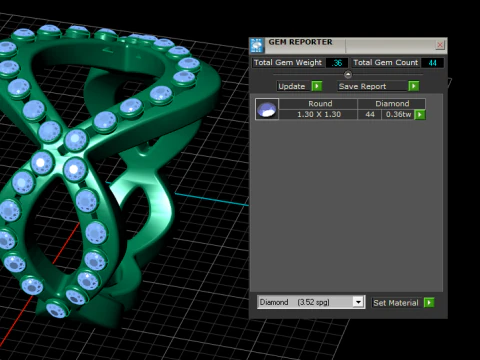 067 Кольцо 3D Модель для печати 3D Принт Модель