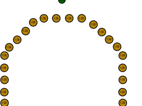 Goldener T-Alphabet-Anhänger, 3D-druckbares Modell 3D Druckmodell