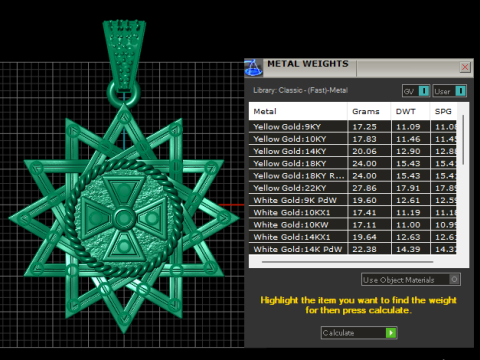 Modelo para impressão 3D com pingente de cruz com padrão de estrela Modelo de Impressão 3D