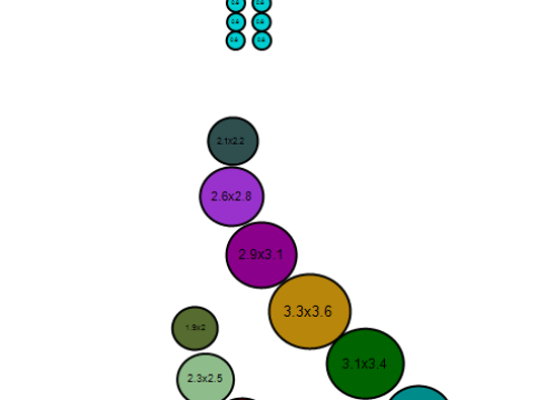 Elegante kalligrafiestijl hanger 3D-afdrukbaar model 3D printmodel